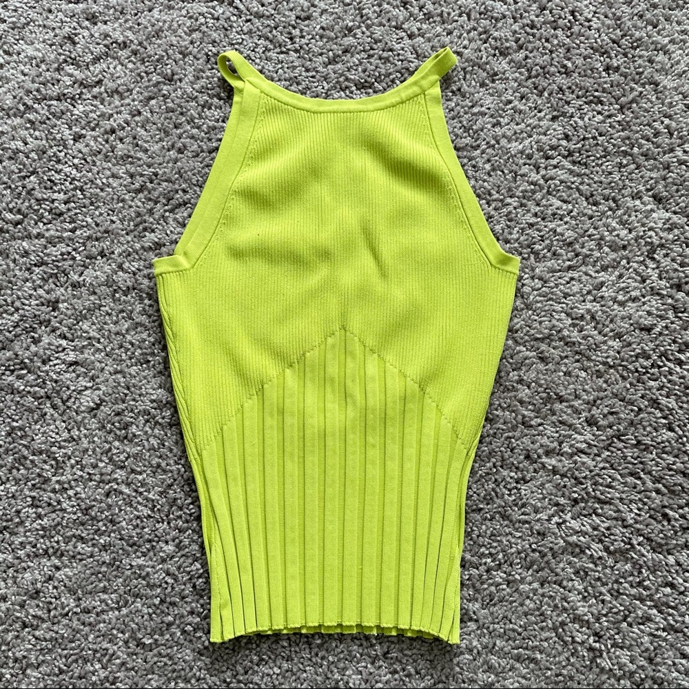 Vintage Lime Green Top - Picture 4 of 12